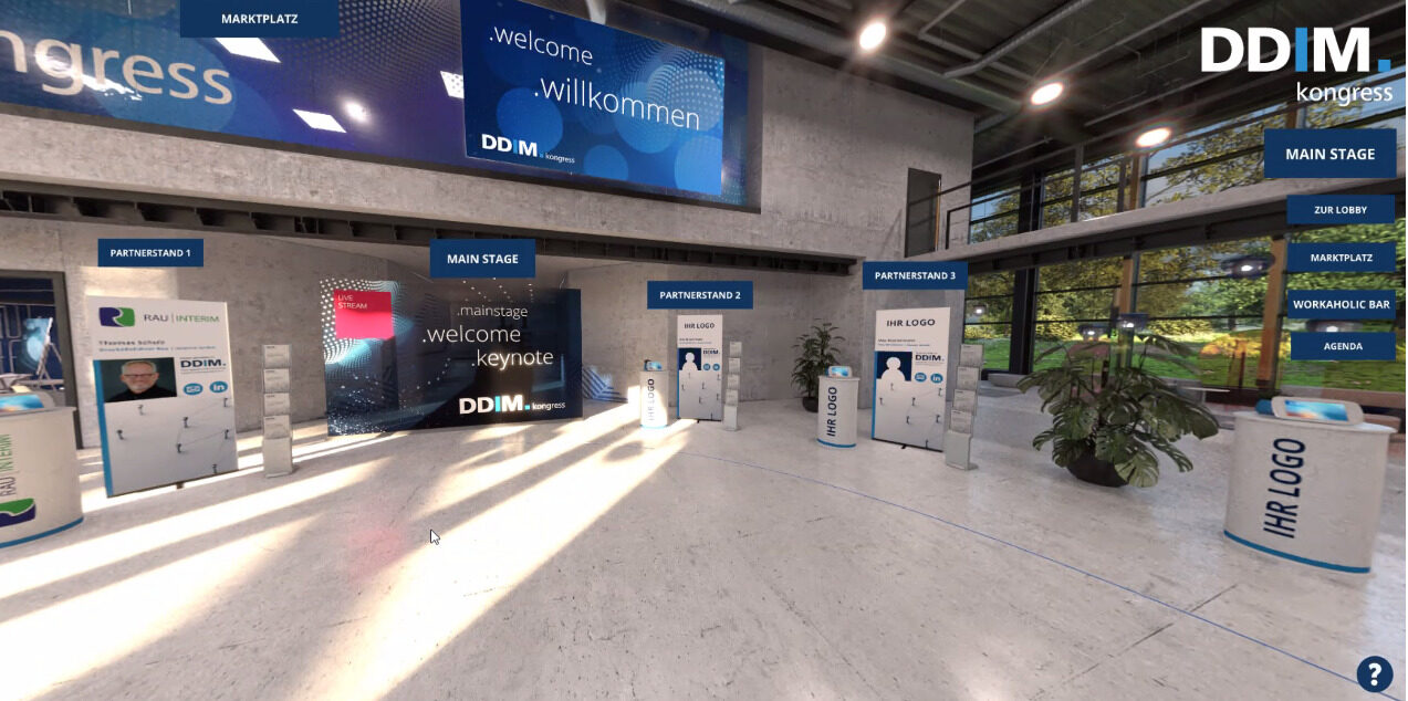 DDIM 2020: REAL. DIGITAL. INTERAKTIV. in der Lebensmittel­industrie - RAU INTERIM Manager