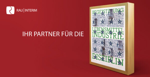 Jahreswechsel 2020/2021 Lebensmittel Interim Manager