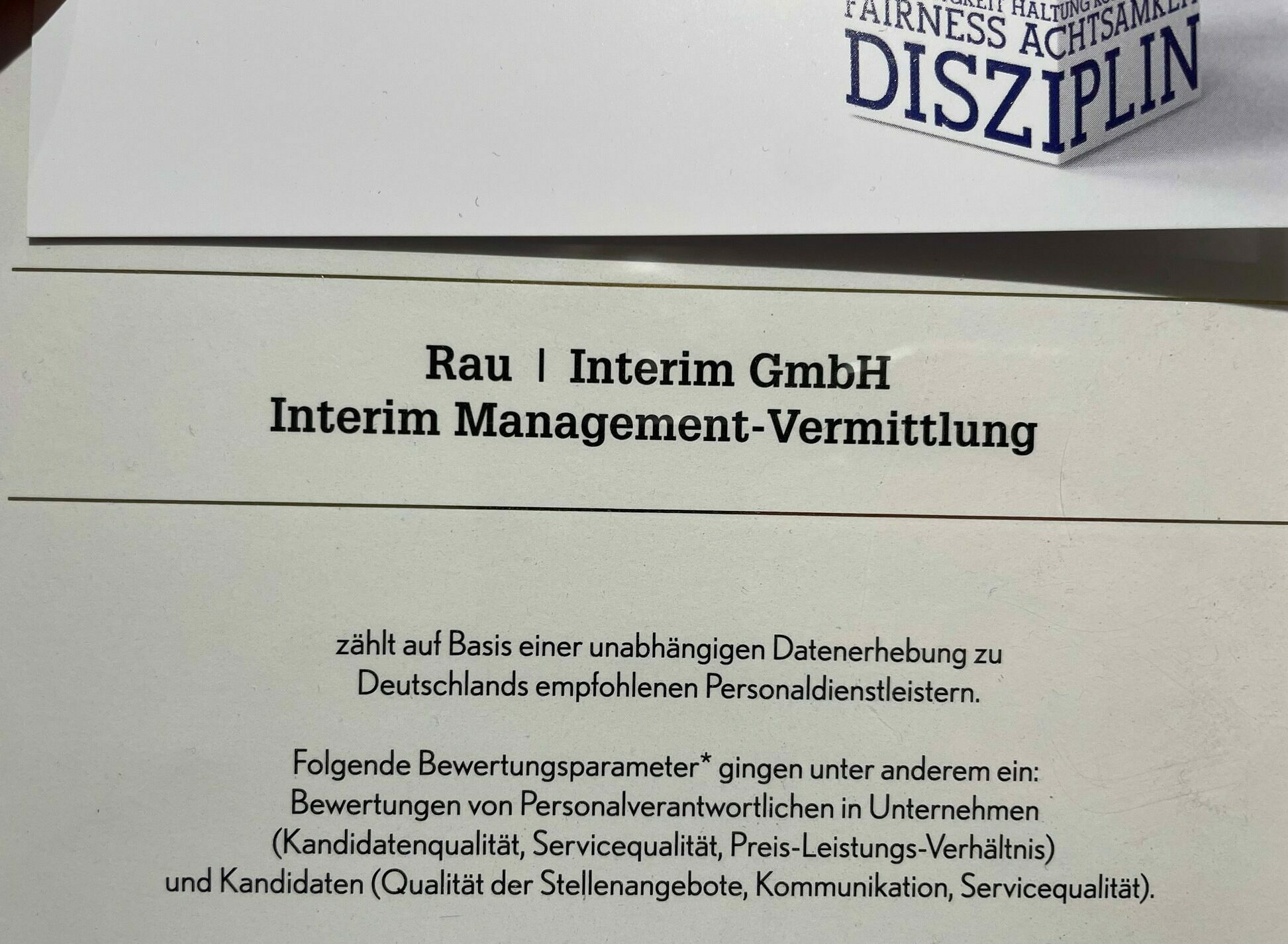 Top Personaldienstleister 2022 Lebensmittel Interim Manager