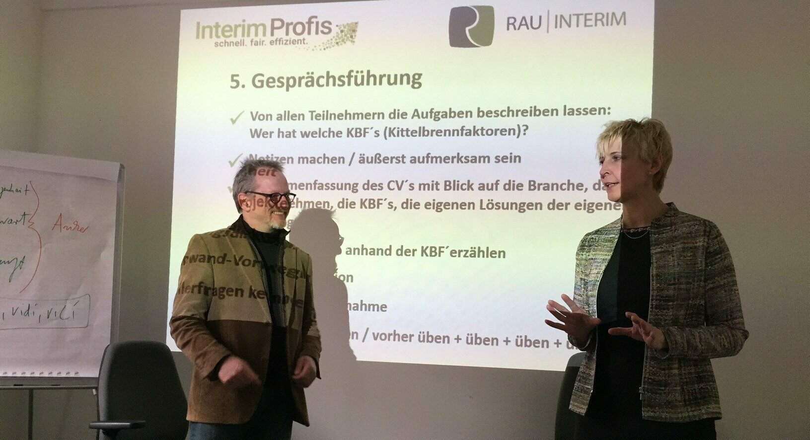 Aus dem Nähkästchen : Interim Profis und Rau Interim Lebensmittel Interim Manager