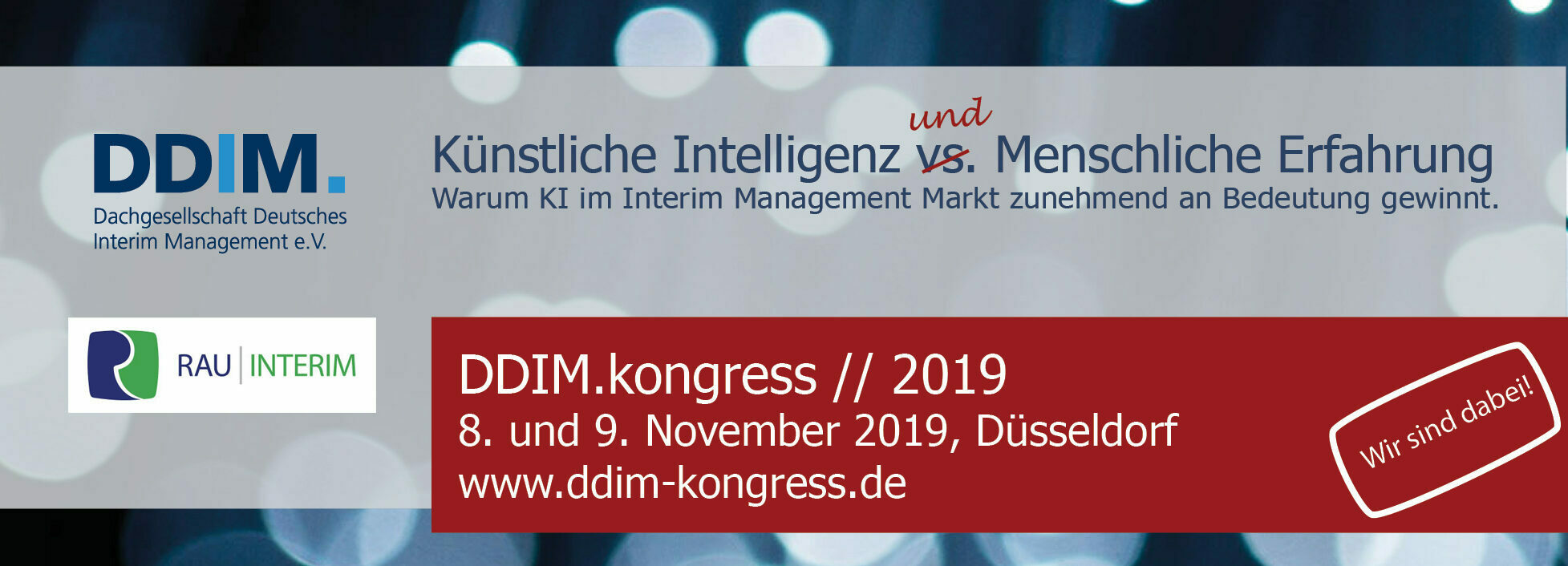 DDIM.kongress // 2019 Lebensmittel Interim Manager