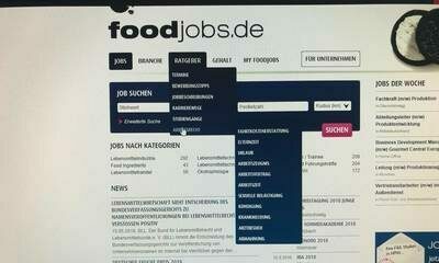 foodjobs.de – Arztbesuch in der Lebensmittel­industrie - RAU INTERIM Manager