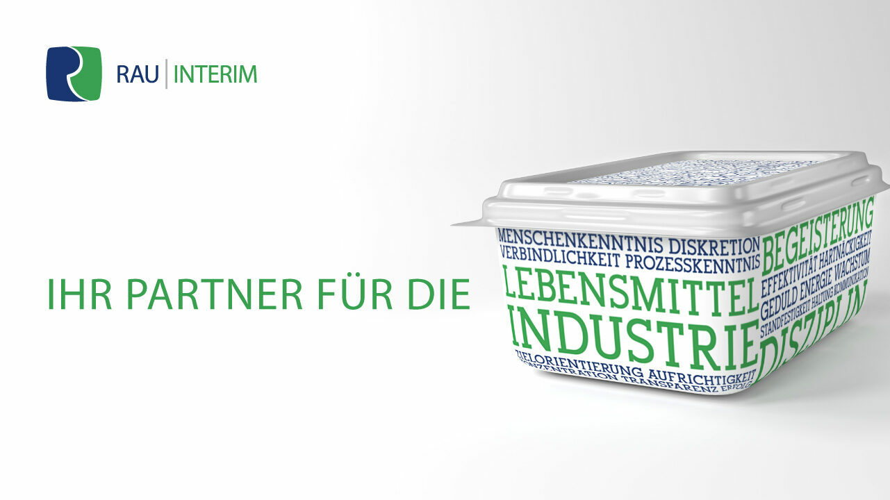 Interim Management: Enormer Profit für die Lebensmittelindustrie Lebensmittel Interim Manager