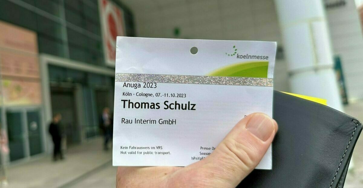 Trends in der Foodbranche, ANUGA in Köln Lebensmittel Interim Manager