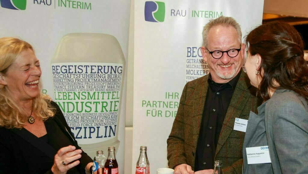 Markplatz der Interim Manager DDIM 2023 Lebensmittel Interim Manager