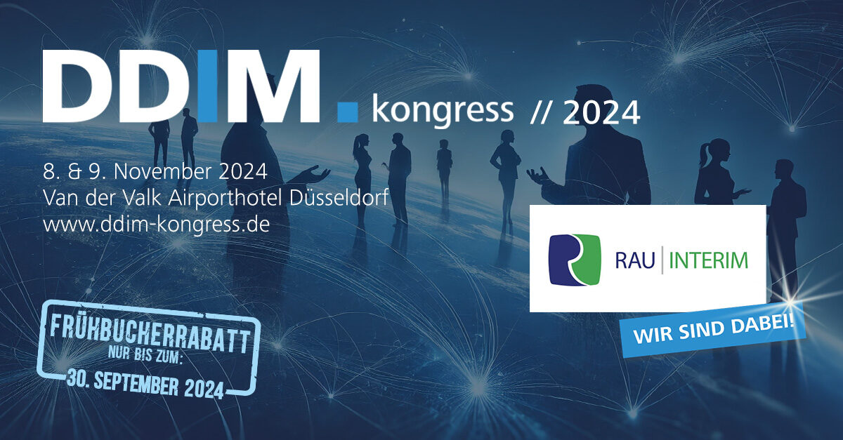 Interim People Business in Düsseldorf, DDIM 2024 Lebensmittel Interim Manager